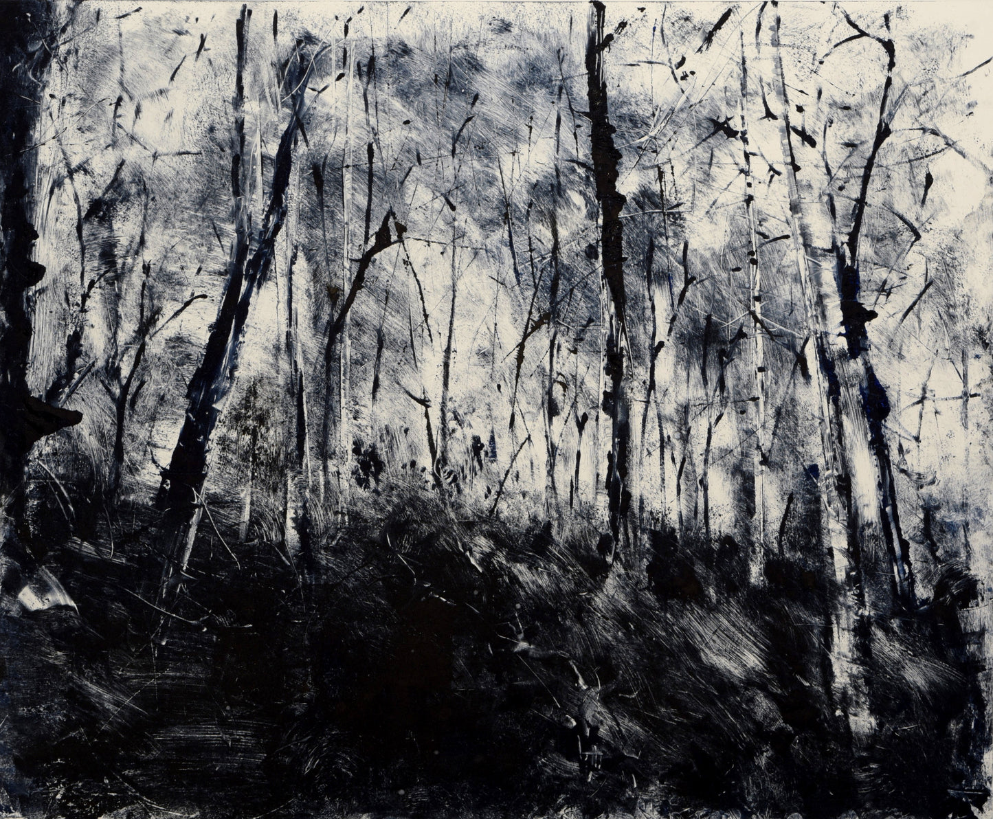 Poussée d'arbres